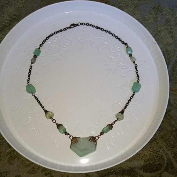 OOAK GEMSTONE NECKLACE - Picture 4 of 5